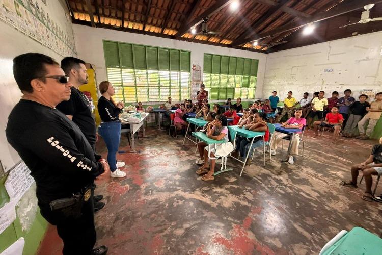 Operação Virtude: polícias Civil e Militar realizam ações educativas e repressivas nos municípios de Cutias, Itaubal e Pracuúba