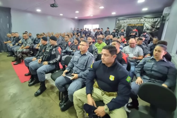 Polícia Militar realiza aula inaugural do VI Curso de Força Tática no Amapá