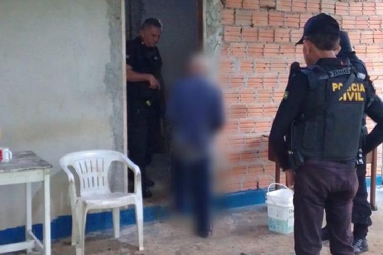 Polícia Civil prende idoso condenado por abuso dos netos em Macapá