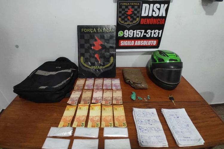 Traficante é preso com mais de 1 kg de maconha em Macapá