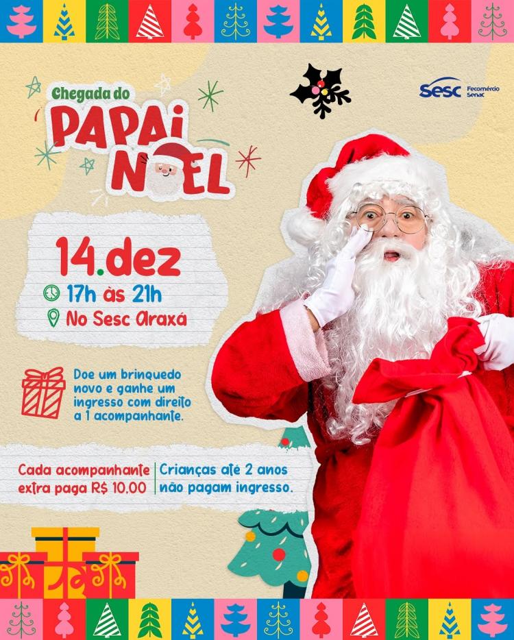 Chegada do Papai Noel