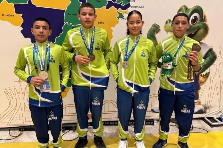 Amapá conquista mais medalhas e aumenta número de pódios nos JEBs 2026, em Brasília