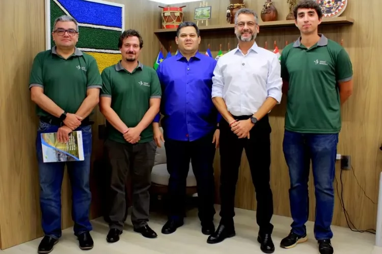 Governador Clécio e senador Davi reúnem com Amapá Minerals e avançam no processo de retomada da atividade mineral no estado