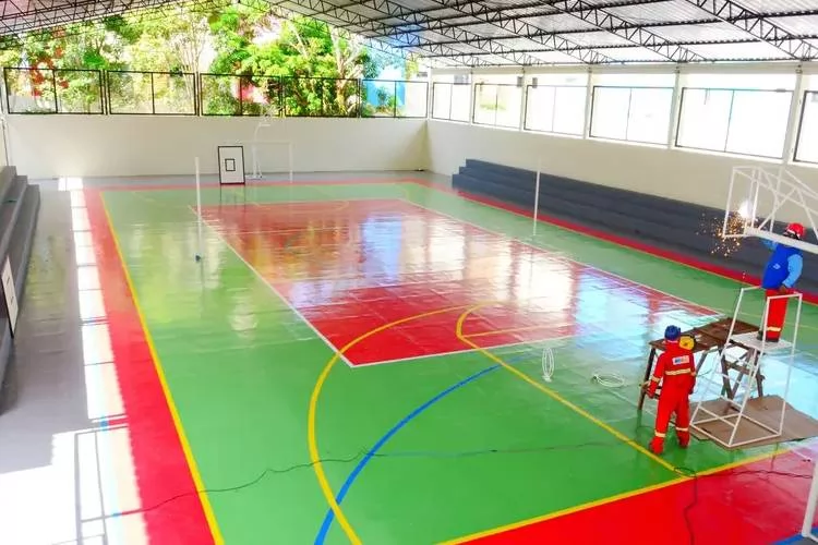Governo do Amapá avança nas obras de revitalização da Escola Estadual Raimunda Virgulino, em Macapá