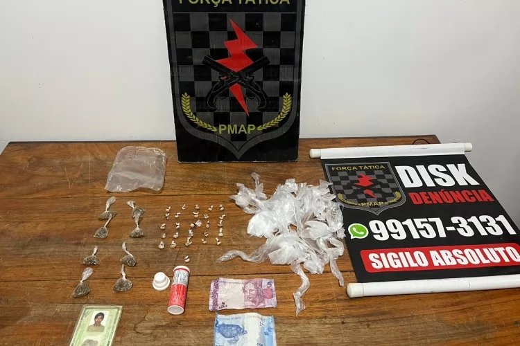 Força Tática prende foragido da Justiça por tráfico de drogas