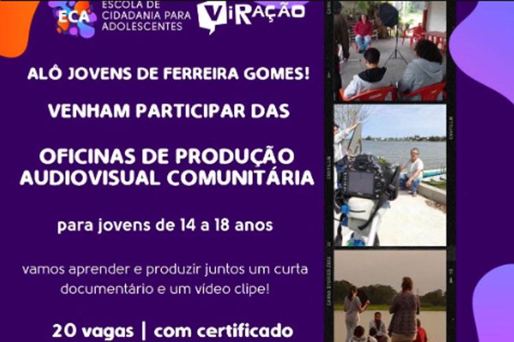 Oficinas de Produção Audiovisual Comunitária em Ferreira Gomes