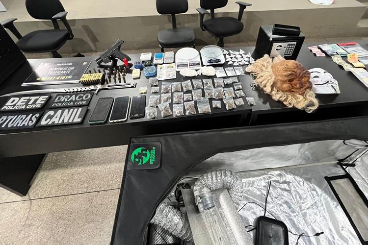 Operação Interestadual: Prisão de 11 e apreensões de armas, munições, veículos, drogas e dinheiro