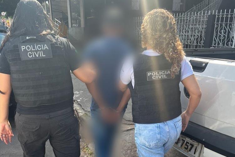 Acusado de abusar sexualmente da ex-enteada é preso