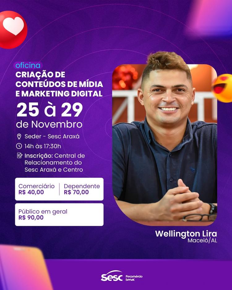 Oficina Criação de Conteúdos de Mídia e Marketing Digital