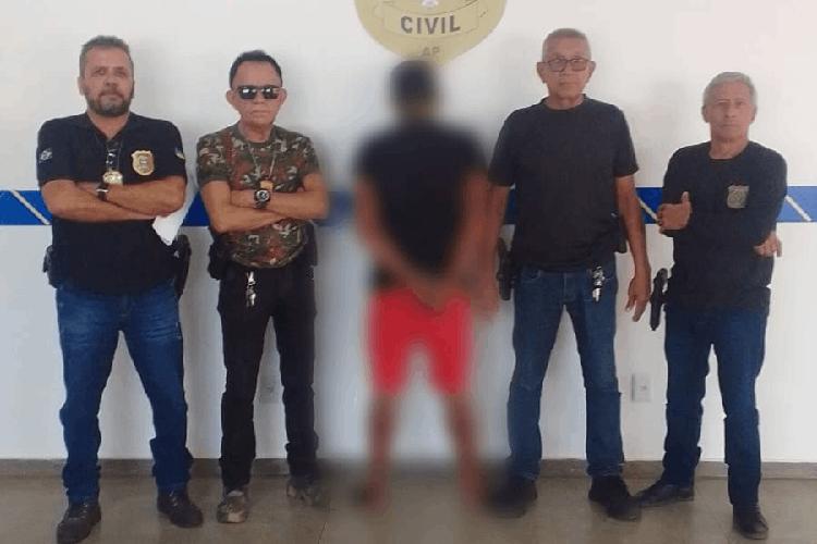 Polícia Civil prende condenado por estupro de vulnerável em Mazagão