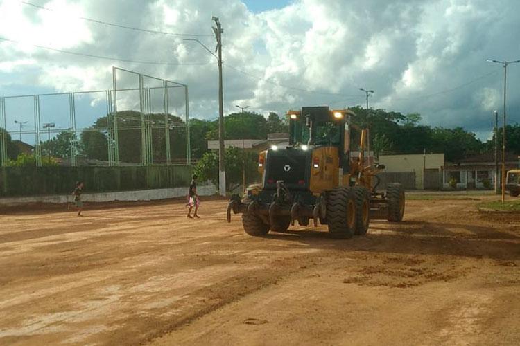 Vila Olímpica recebe serviços visando o 