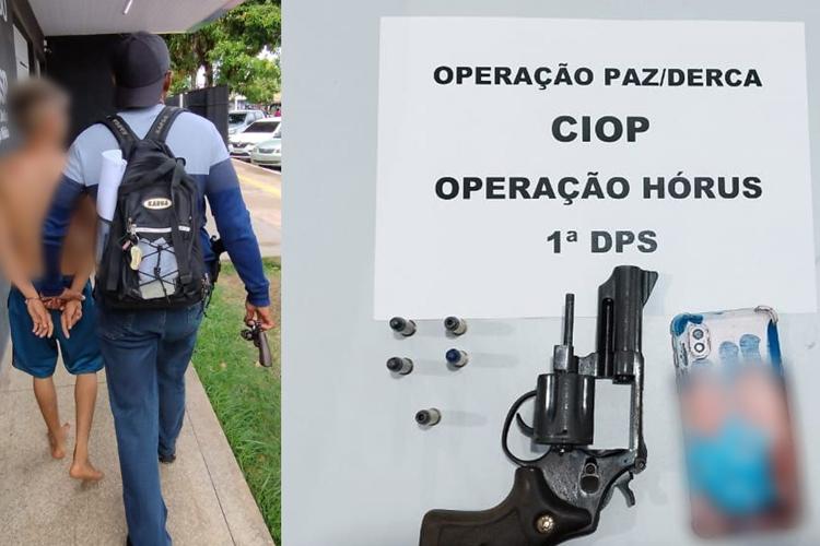 Adolescente é apreendido por porte ilegal de arma de fogo em Santana