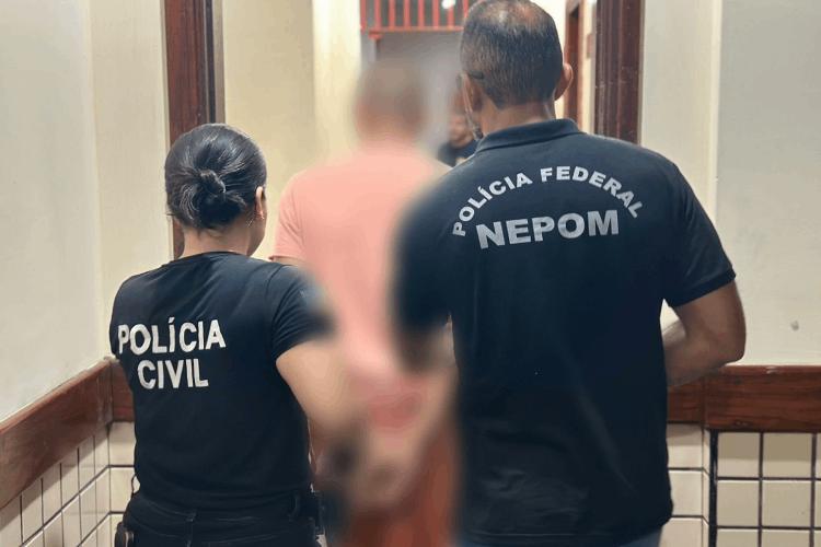 Em Macapá, líder do sequestro da lancha em Porto de Moz-PA se entrega a PC