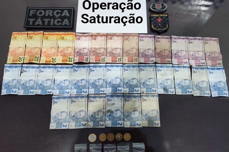 Batalhão de Força Tática registra quatro prisões no final de semana