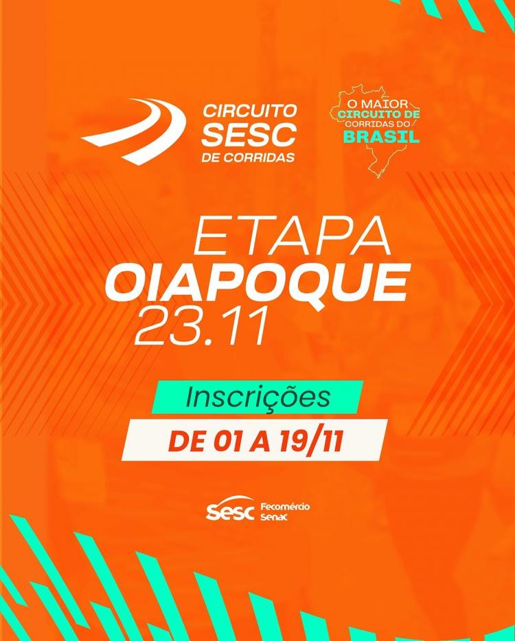Circuito Sesc de Corridas - em Oiapoque