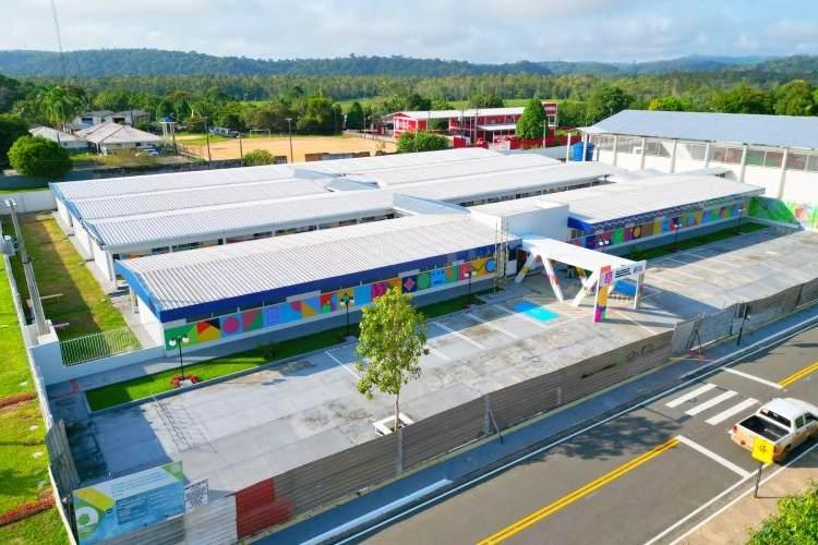 Renovada e ampliada pelo Governo do Amapá, Escola Maria de Nazaré Rodrigues beneficiará mais de 1,4 mil estudantes
