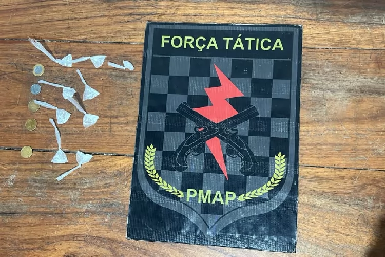 Homem de 20 anos é preso com cocaína no bairro Beirol por equipe da Força Tática