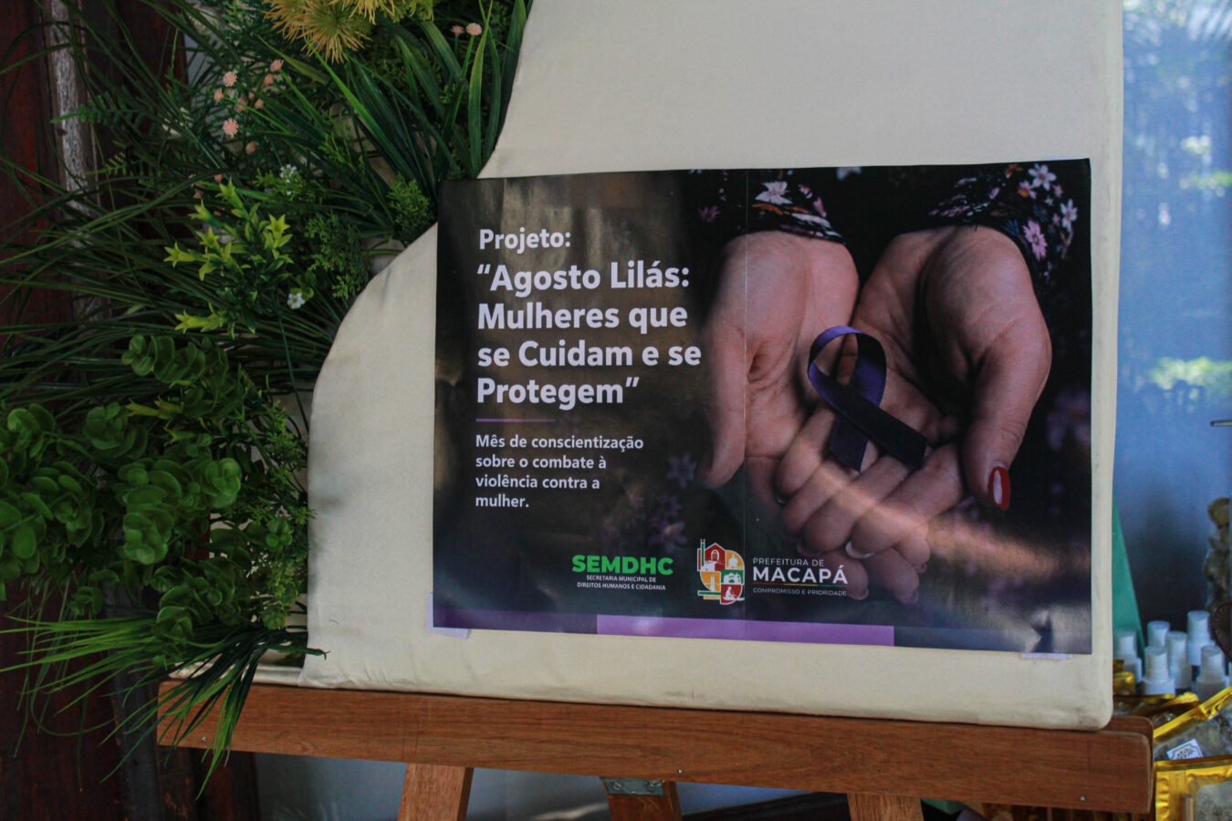 Agosto Lilás: Prefeitura de Macapá reforça conscientização e proteção às mulheres em Macapá