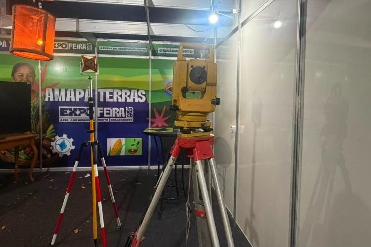 Expofeira 2026: equipamentos usados no levantamento de propriedades são destaque no Terra da Gente