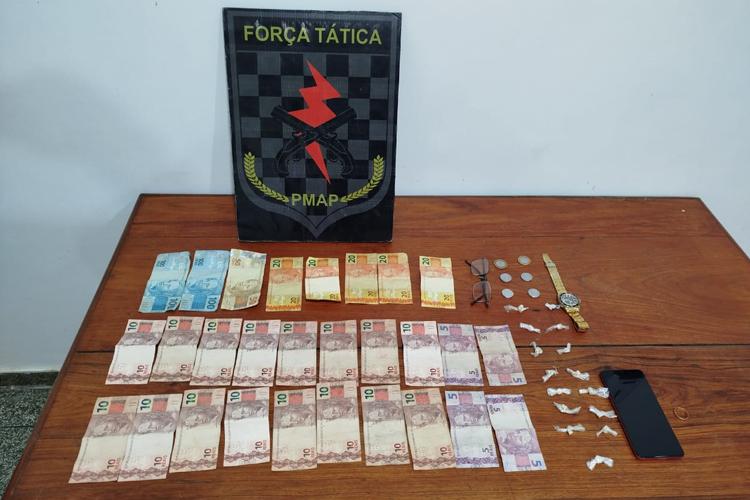 Homem de 65 anos preso por tráfico de drogas em Macapá