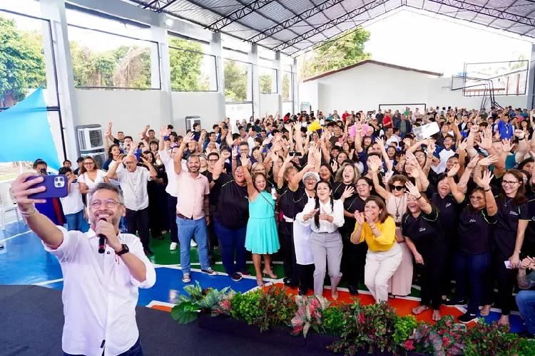 Escola Coaracy Nunes é reinaugurada em Macapá com estrutura moderna e foco na inclusão