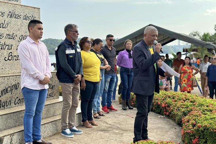 Semana da Pátria 2023 é marcada com solenidade cívica e hasteamento da bandeira