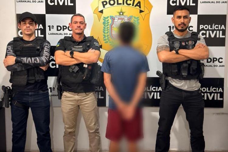 Em Laranjal do Jari, Polícia Civil prende homem com extensa ficha criminal pela prática de crimes patrimoniais