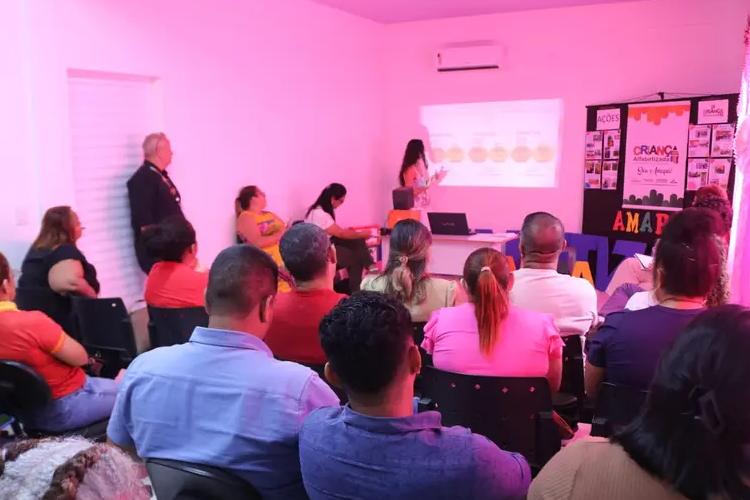 Governo do Estado reúne lideranças educacionais do município de Amapá para debater políticas de alfabetização, equidade e qualificação educacional