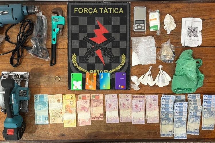 Batalhão de Força Tática prende homem por tráfico de drogas no bairro Muca, em Macapá