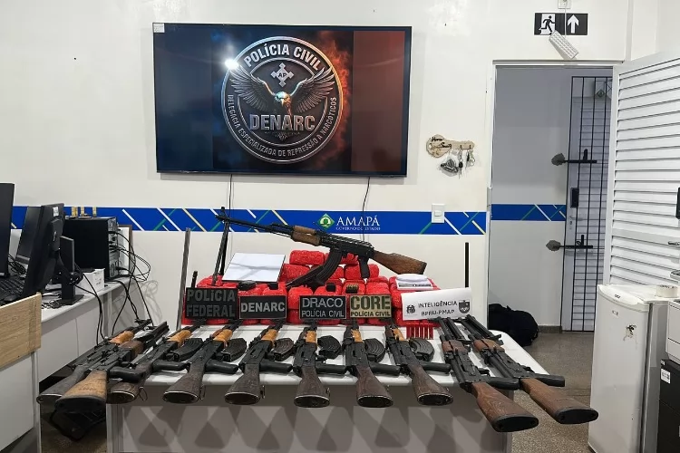 PC do Amapá participa da Operação Nacional Narke 5 e apreende aproximadamente 250 kg de drogas
