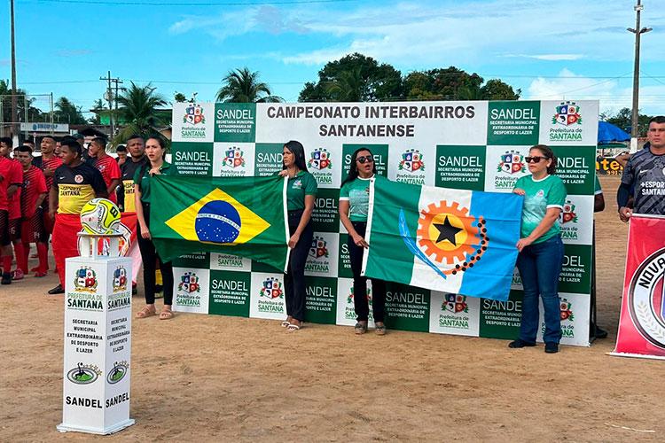 Inicia a 3ª edição do Campeonato Interbairros em Santana