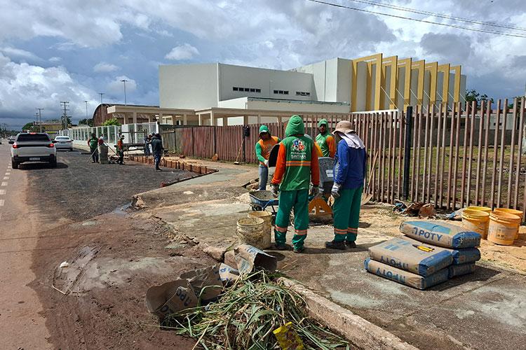 Prefeitura de Santana intensifica ações para entrega do Cine Teatro Municipal