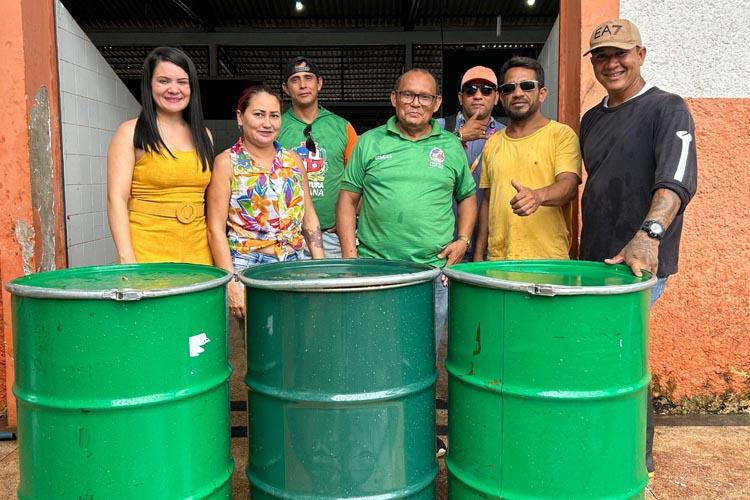 Parceria público-privada garante lixeiras para feiras de Santana