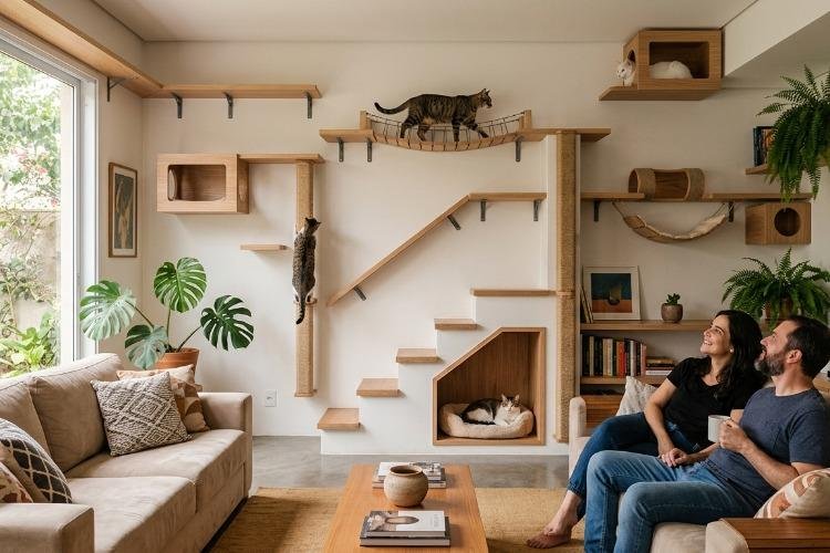 Seu pet é o novo dono da casa? Saiba como a arquitetura se adaptou para unir conforto animal e beleza