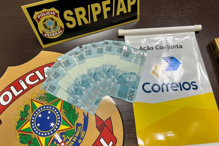 PF prende em flagrante homem com mil reais em notas falsas.