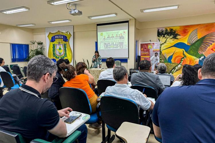 Profissionais da Segurança Pública recebem capacitação sobre vestígios em cenas de crimes