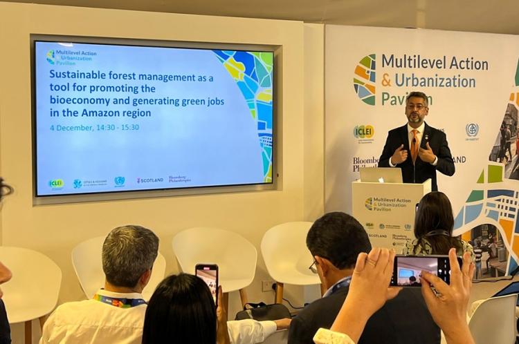 Amapá destaca modelos de sustentabilidade na COP 28