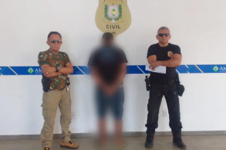 Homem preso por tentativa de estupro contra ex-companheira em Macapá