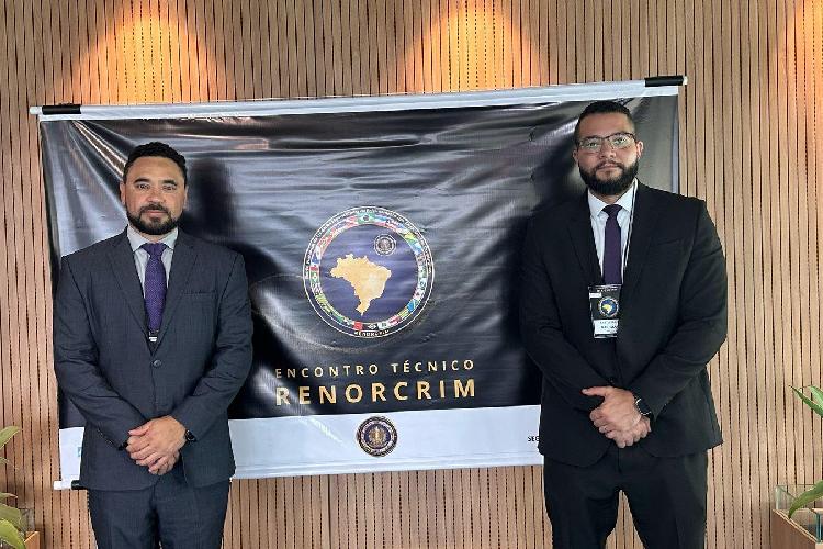 Em Brasília, delegado da Polícia Civil do Amapá participa do 2º Encontro Técnico Renorcrim