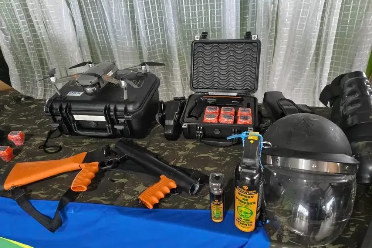 Municípios de fronteiras do Amapá recebem viaturas e equipamentos táticos modernos da Segurança Pública do Estado