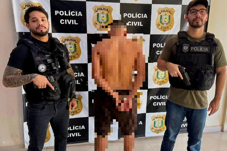Homem acusado de estupro e importunação preso em flagrante em Macapá