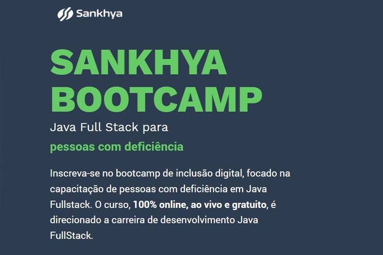 Sankhya oferece curso gratuito para formação de desenvolvedores (PCD)