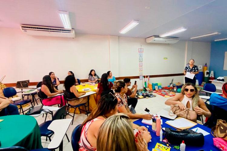 Mais de 400 professores da educação infantil recebem Formação do Programa Criança Alfabetizada