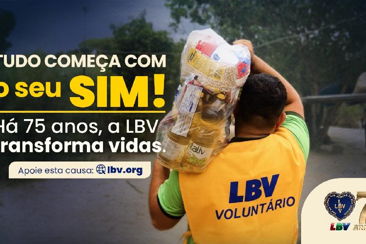 O seu SIM alimenta, aquece e transforma vidas!