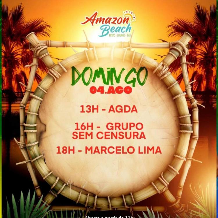 Domingueira no Amazon Beach em Santana